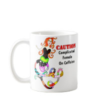 "Försvårade kvinnligt på den koffein" sjöjungfrun