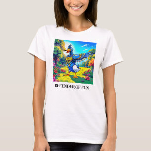 Försvarare av kul t shirt