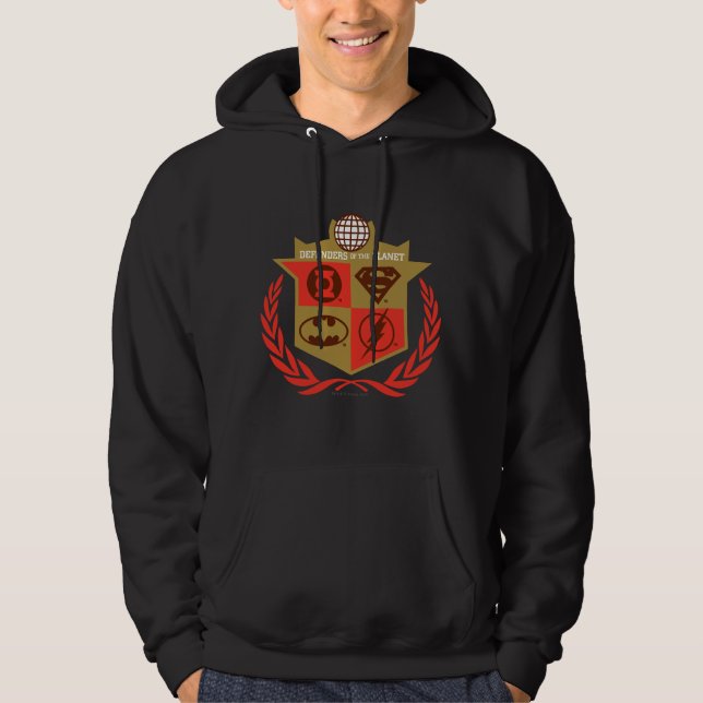 Försvarare av Planet inom justitieförbundet Hoodie (Framsida)