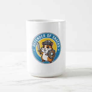 Försvarare av Snacks Hamster Kaffemugg