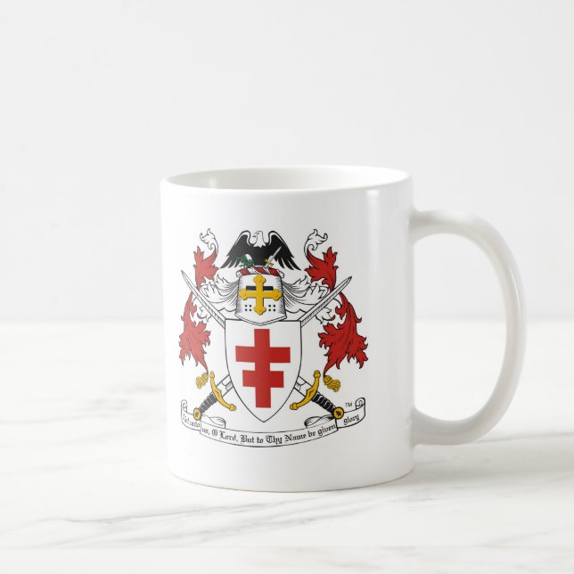FÖRSVARARE AV TRON ADLAR TEMPLAR-EMBLEMEN KAFFEMUGG (Höger)