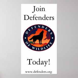 Försvarare av Wildlife Poster