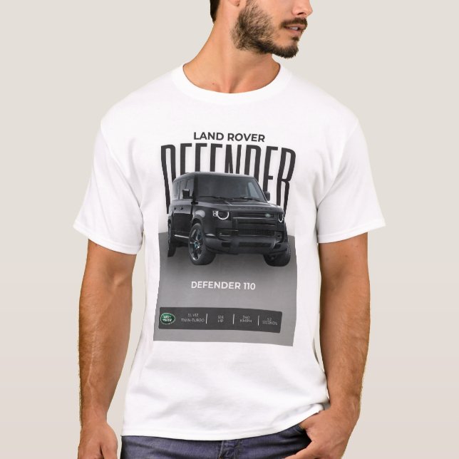 försvarare design t shirt (Framsida)
