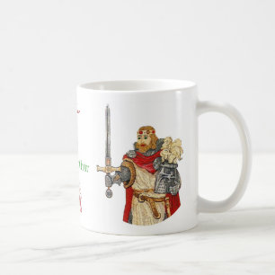 Försvarare för kung Arthur av sfärserien Kaffemugg