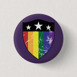 Försvarare skyddar 01 (LGBTQIA) Knapp