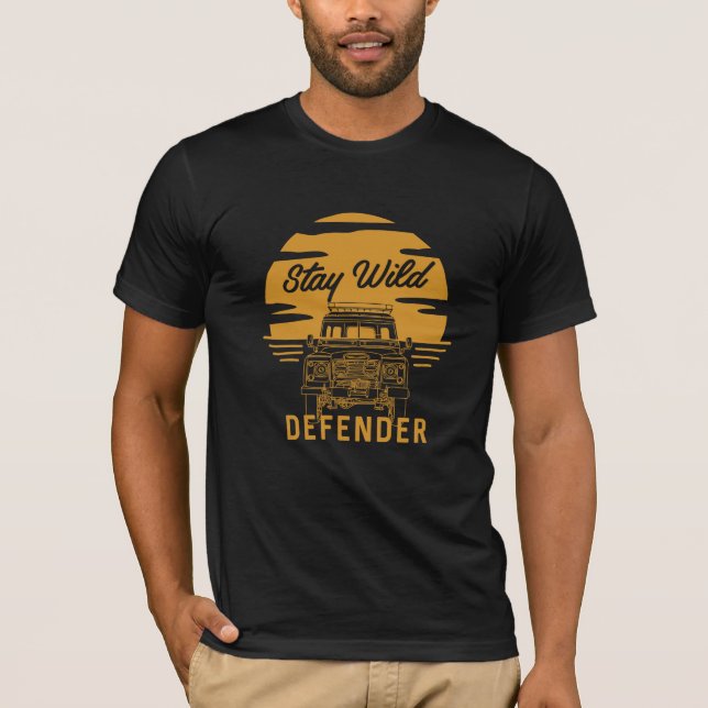 försvarare t shirt (Framsida)