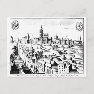 Försvaret av Prag den 3 augusti 1618 Vykort
