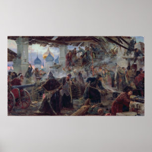Försvaret av trinityen Sergius Poster