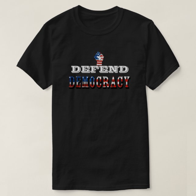 FÖRSVARSDEMOKRATI T SHIRT (Design framsida)