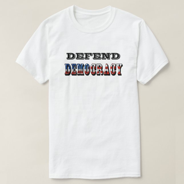 FÖRSVARSDEMOKRATI T SHIRT (Design framsida)