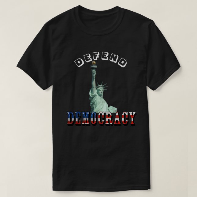FÖRSVARSDEMOKRATI T SHIRT (Design framsida)