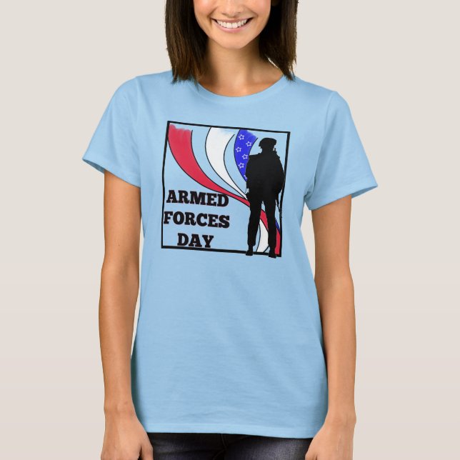 Försvarsmaktens dagskurs t shirt (Framsida)