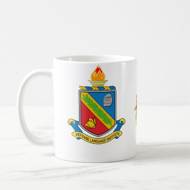 Försvarspråkinstitut - veteran för ASA Vietnam Kaffemugg (Vänster)