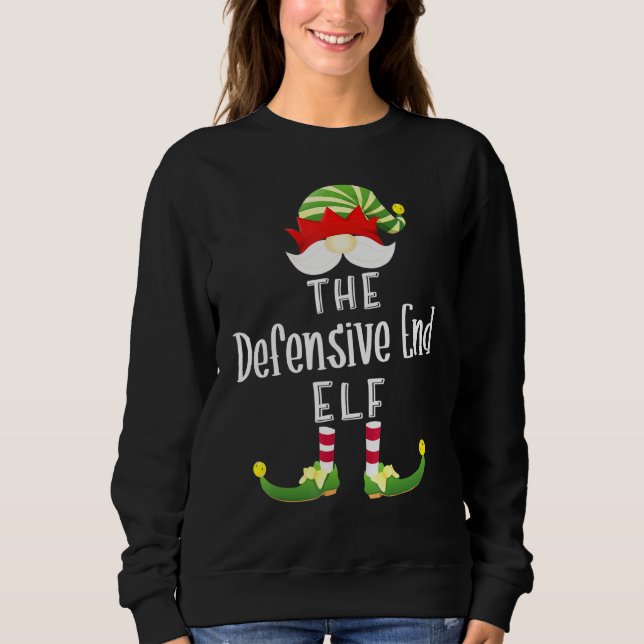 Försvarsslut Elf-grupp Jul Pyjamasparty T Shirt (Framsida)