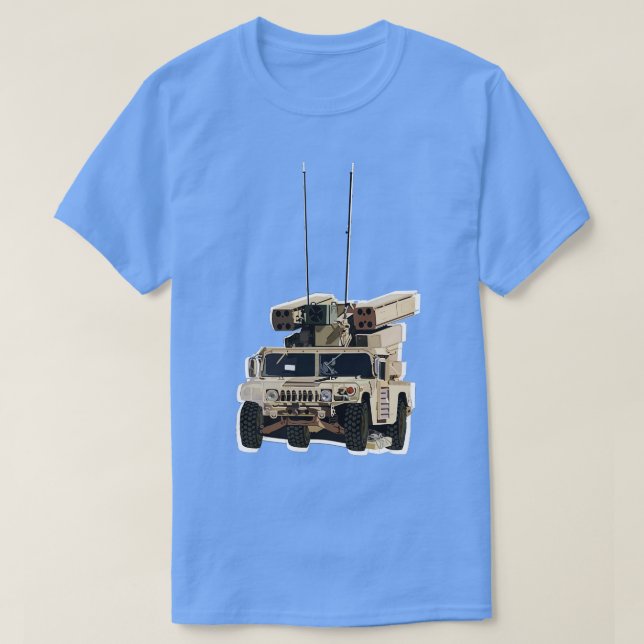Försvarssystemet Avenger Luft utan ADA T Shirt (Design framsida)
