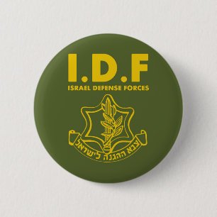 Försvarstyrkor för IDF Israel - ENGELSKA Knapp
