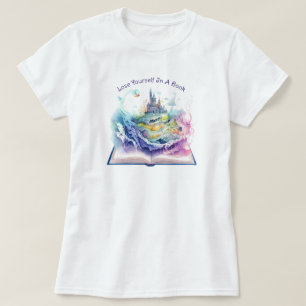 Försvinn i en bok t shirt