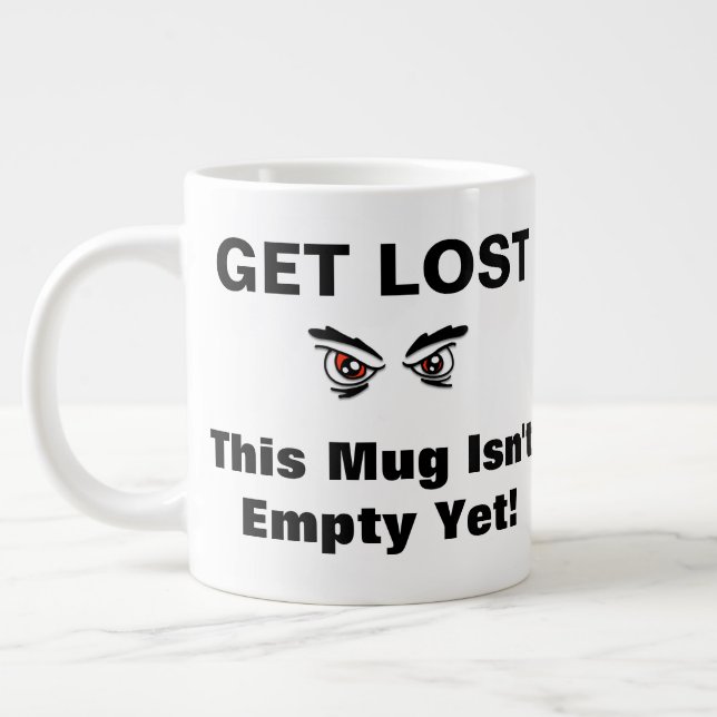 Försvinn Kaffe Mugg Jumbo Mugg (Vänster)