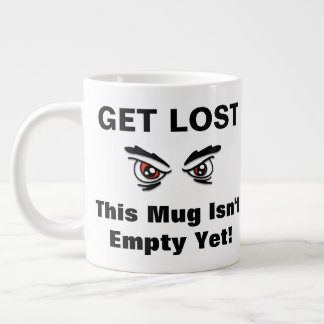 Försvinn stor kaffemugg jumbo mugg