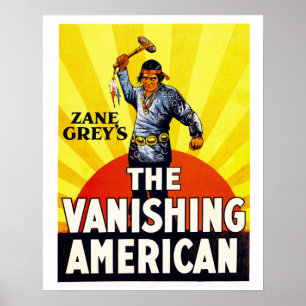 FÖRSVINNA AMERIKAN POSTER