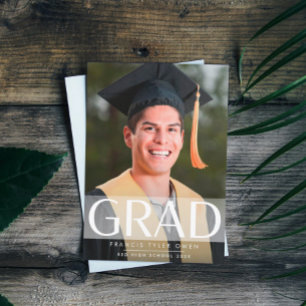 Försvinnande rand GRAD Gymnasiefoto Klass av Meddelande