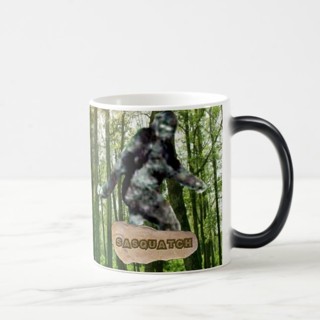 Försvinnande Sasquatch mugg (Höger)