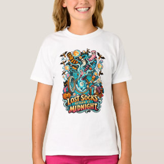 Försvunna Strumpor Återvänder vid Midnatt Gåst T Shirt