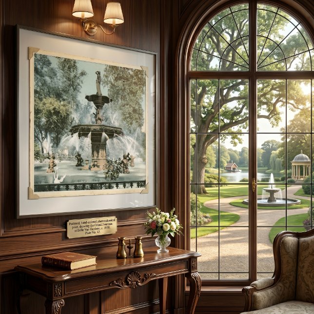 Forsyth Fountain Savannah GA Poster (Skapare uppladdad)
