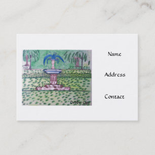 Forsyth Park-affärskorten Visitkort