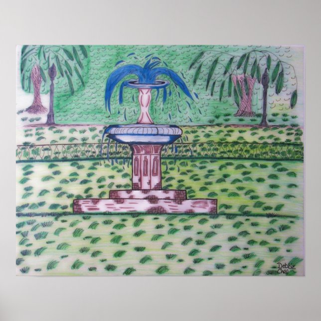 Forsyth Park Poster (Framsidan)