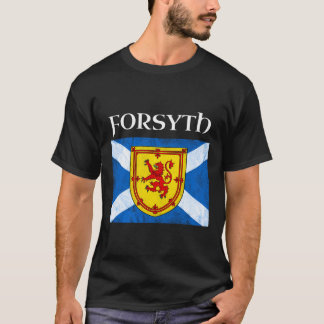 Forsyth Scottish Klan Namn Hoodie Scotland Flagga T Shirt