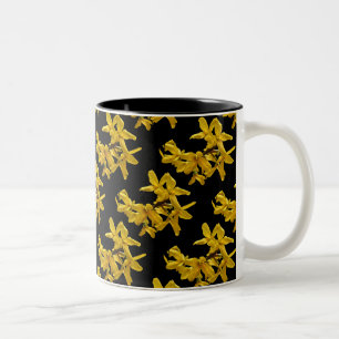 Forsythia Abstrakt Mugg
