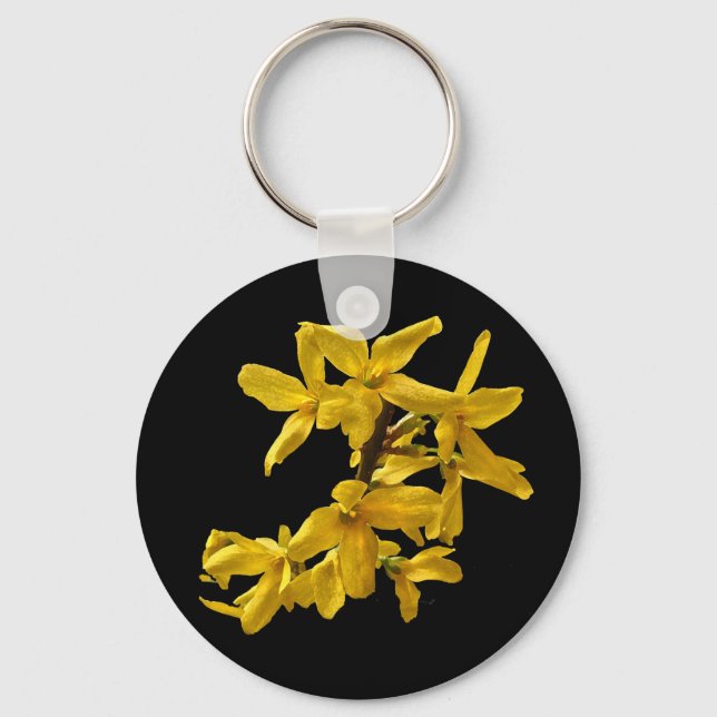 Forsythia Keychain Nyckelring (Framsida)