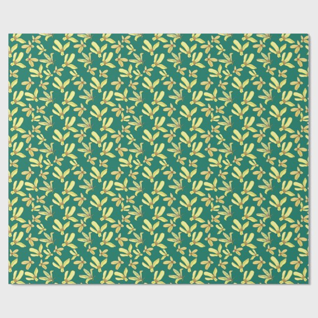 Forsythia Presentpapper (Platt)