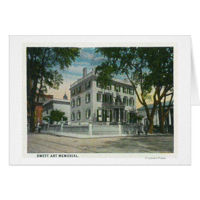 Fort Allen Park View of Casco Bay Hälsningskort (Framsidan Horizontal)