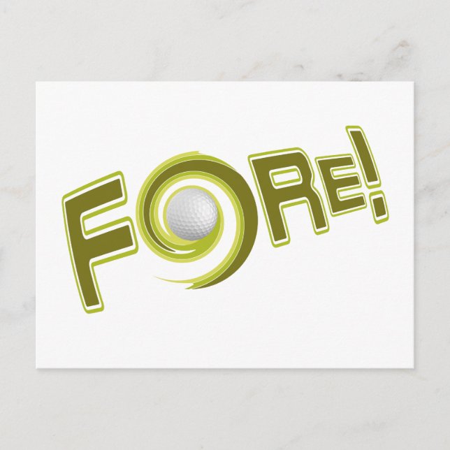 FORT! anpassningsbar vykort (Framsida)