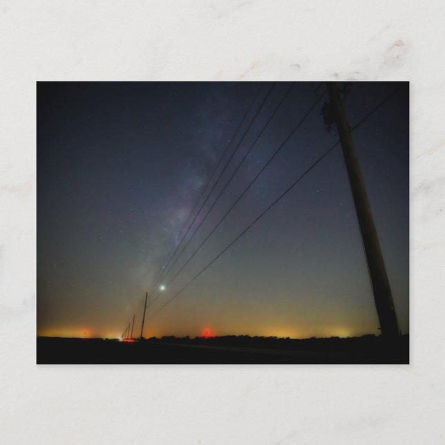Fort Bend Milky Way Vykort (Framsida)