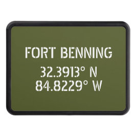 Fort Bening Latitude Longitud Dragkroksskydd