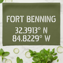 Fort Bening Latitude Longitud
