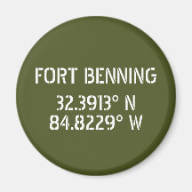 Fort Bening Latitude Longitud