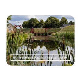 Fort Bourtange, Groningen, Nederländerna Magnet