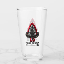 Fort Bragg 16 oz Pint Glass Glaskopp