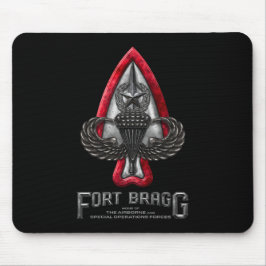 Fort Bragg Black Mousepad Musmatta