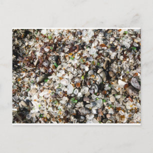 Fort Bragg, CA Glass Beach Vykort