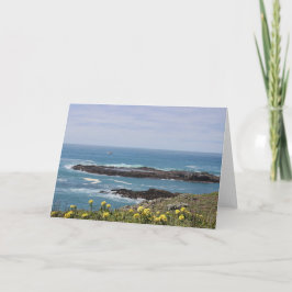 Fort Bragg CA-hälsningkort Kort