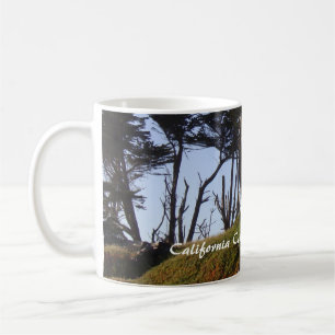 Fort Bragg California Montery Gräs Kaffemugg