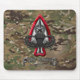 Fort Bragg Camo Mousepad Musmatta