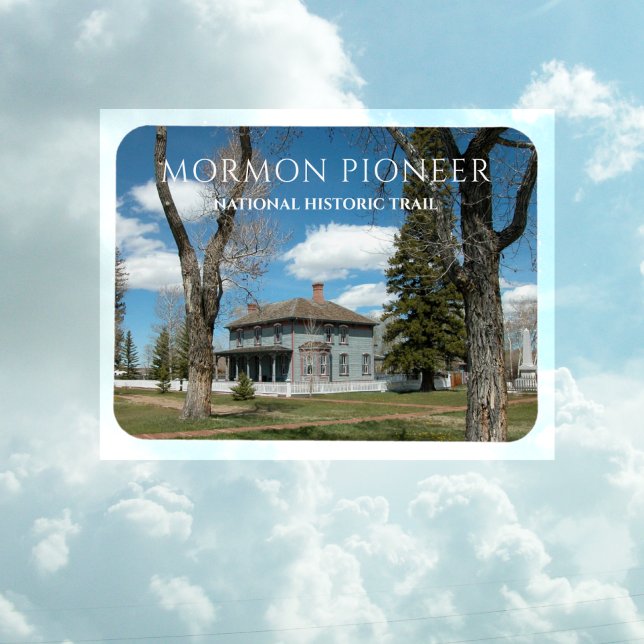 Fort Bridger, Mormon Pioneer Trail, Wyoming Magnet (Skapare uppladdad)