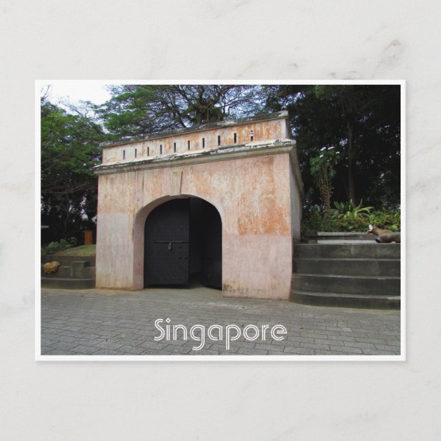 fort canning grind vykort (Framsida)