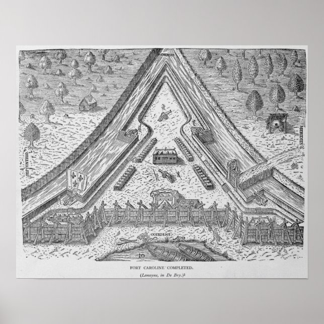 Fort Caroline Complete Poster (Framsidan)